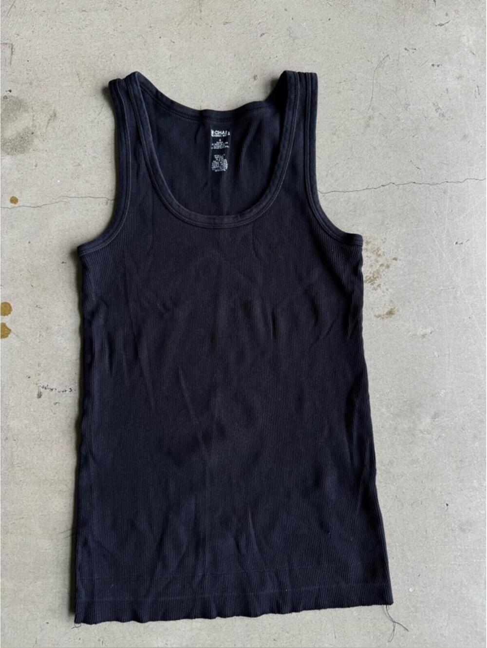 Michael Kors / Ribbed Tank Top / Black